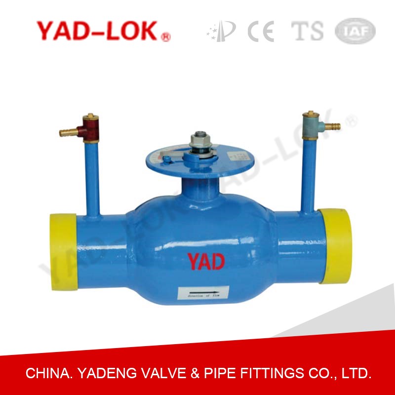 全焊接雙放散球閥